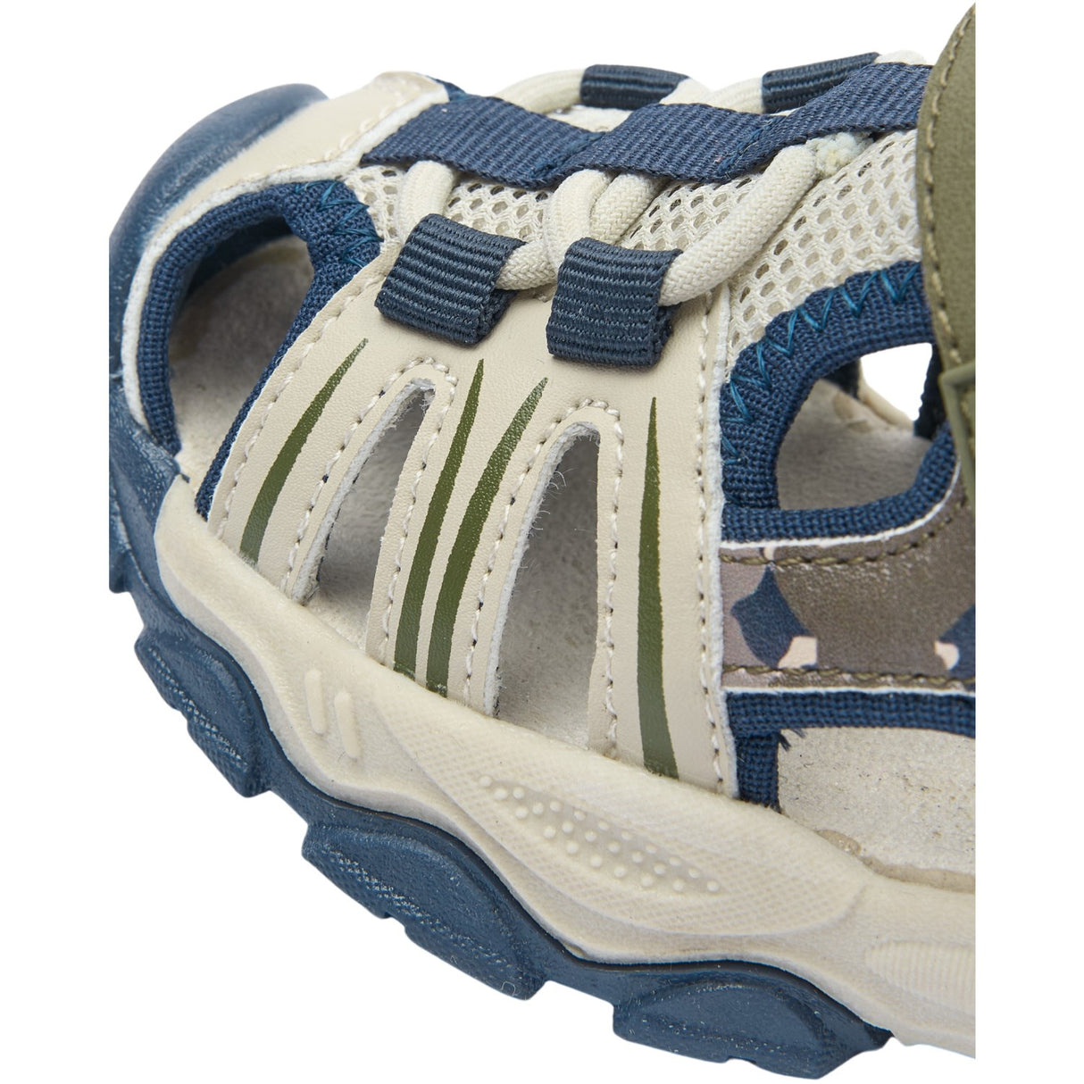 Mikk-Line Blue Nights Sandal Mesh Med Velcro