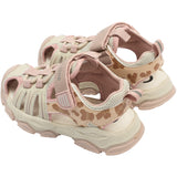 Mikk-Line Cinder Sandal Mesh Med Velcro