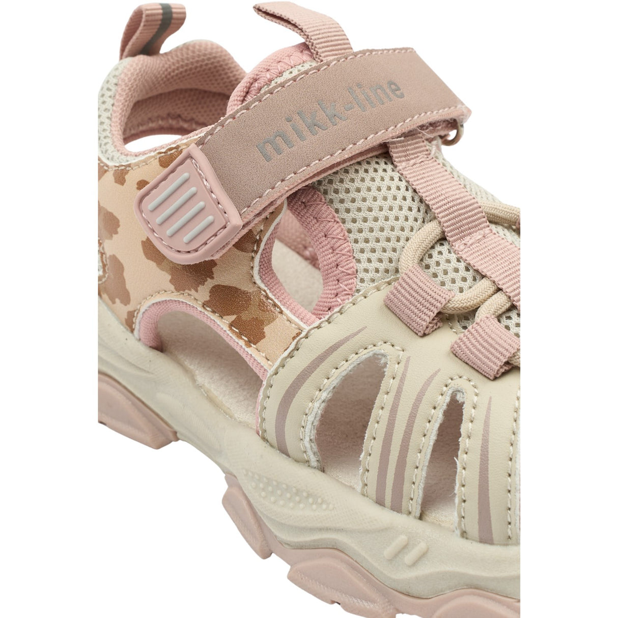 Mikk-Line Cinder Sandal Mesh Med Velcro