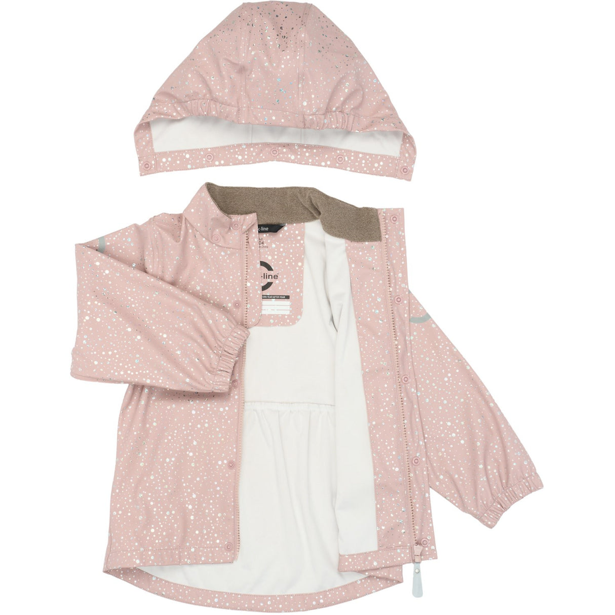 Mikk-Line Adobe Rose Pu Glitter Rain Sæt
