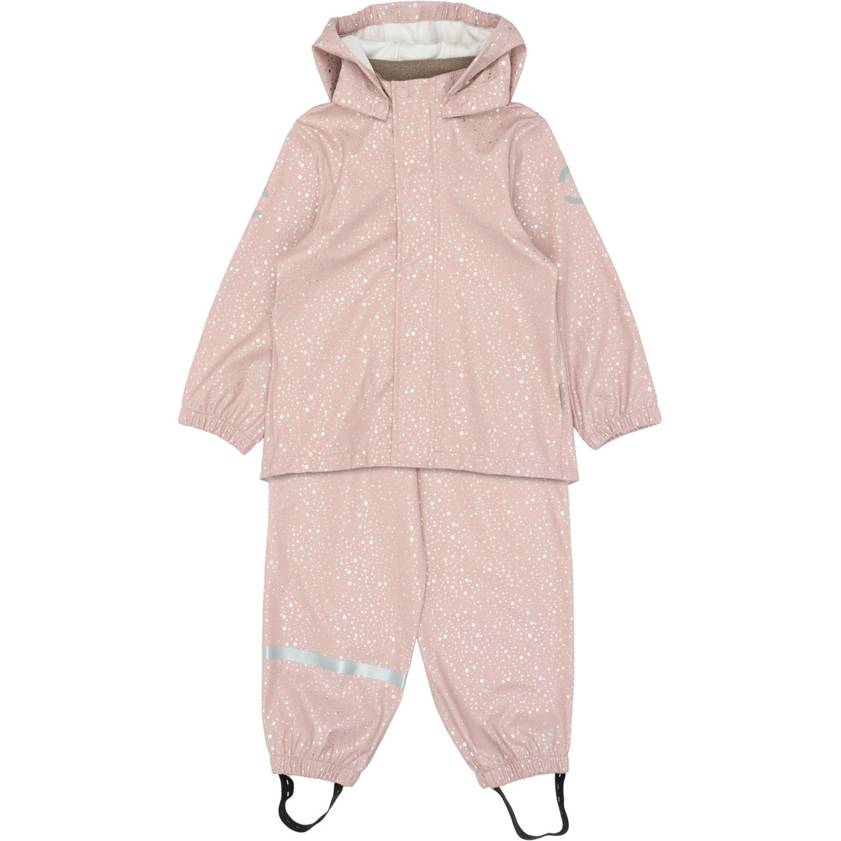 Mikk-Line Adobe Rose Pu Glitter Rain Sæt