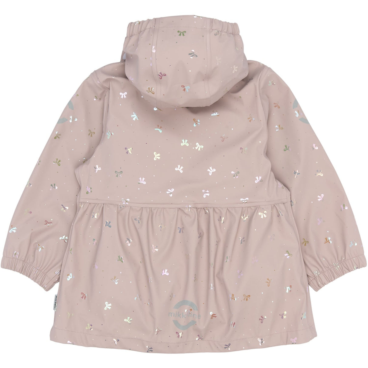 Mikk-Line Bow Foil AOP Pu Glitter Rain Sæt