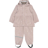 Mikk-Line Bow Foil AOP Pu Glitter Rain Sæt