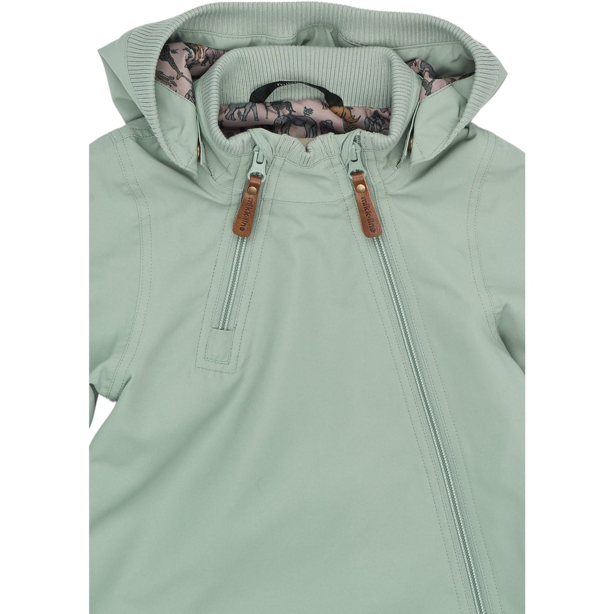 Mikk-Line Green Milieu Polyester Baby Jakke