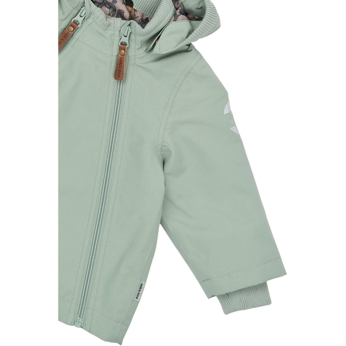 Mikk-Line Green Milieu Polyester Baby Jakke