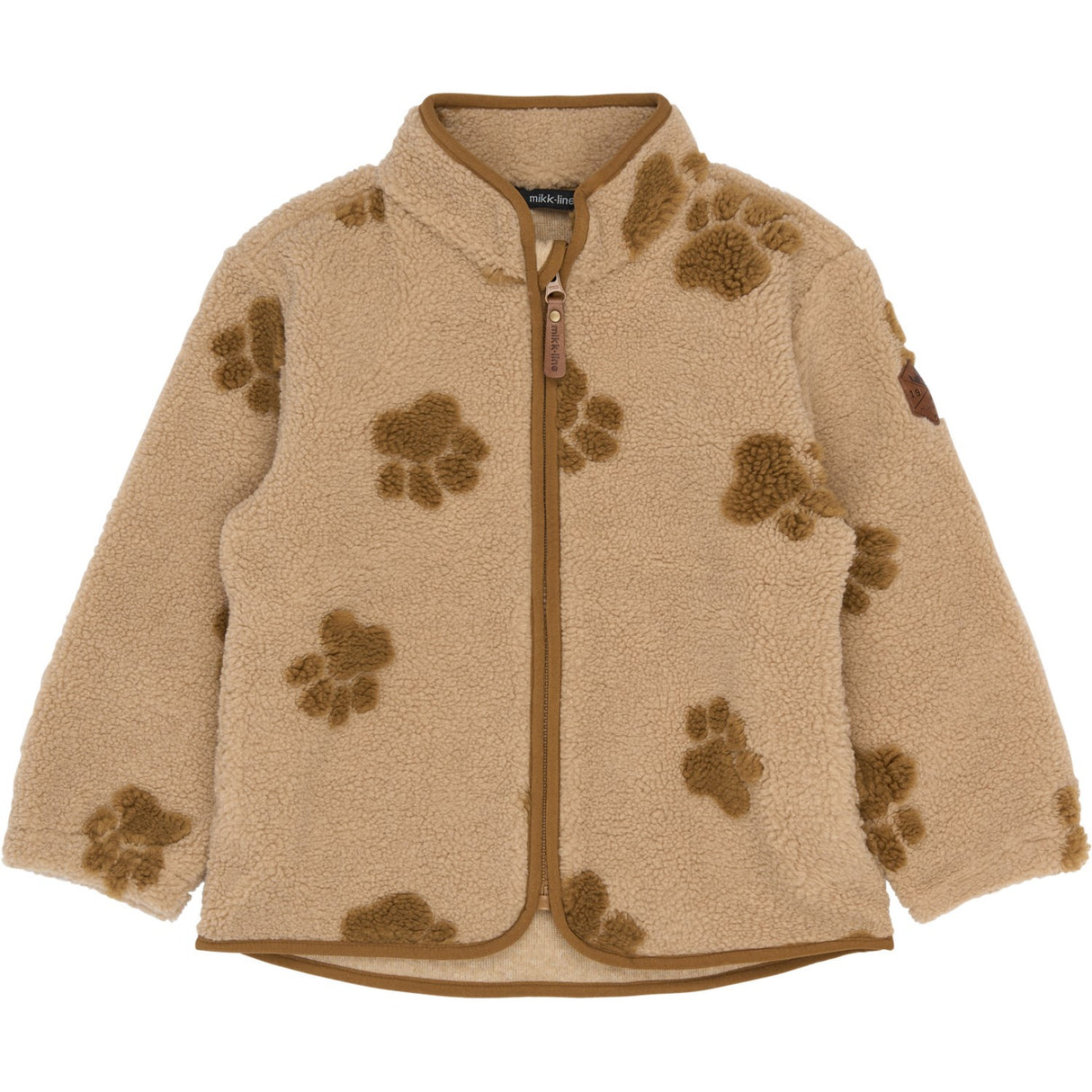 Mikk-Line Paw AOP Teddy Jakke 3D
