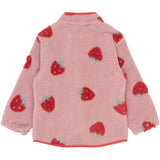 Mikk-Line Strawberry AOP Teddy Jakke 3D