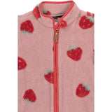 Mikk-Line Strawberry AOP Teddy Jakke 3D