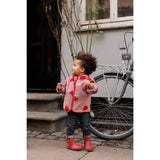 Mikk-Line Strawberry AOP Teddy Jakke 3D