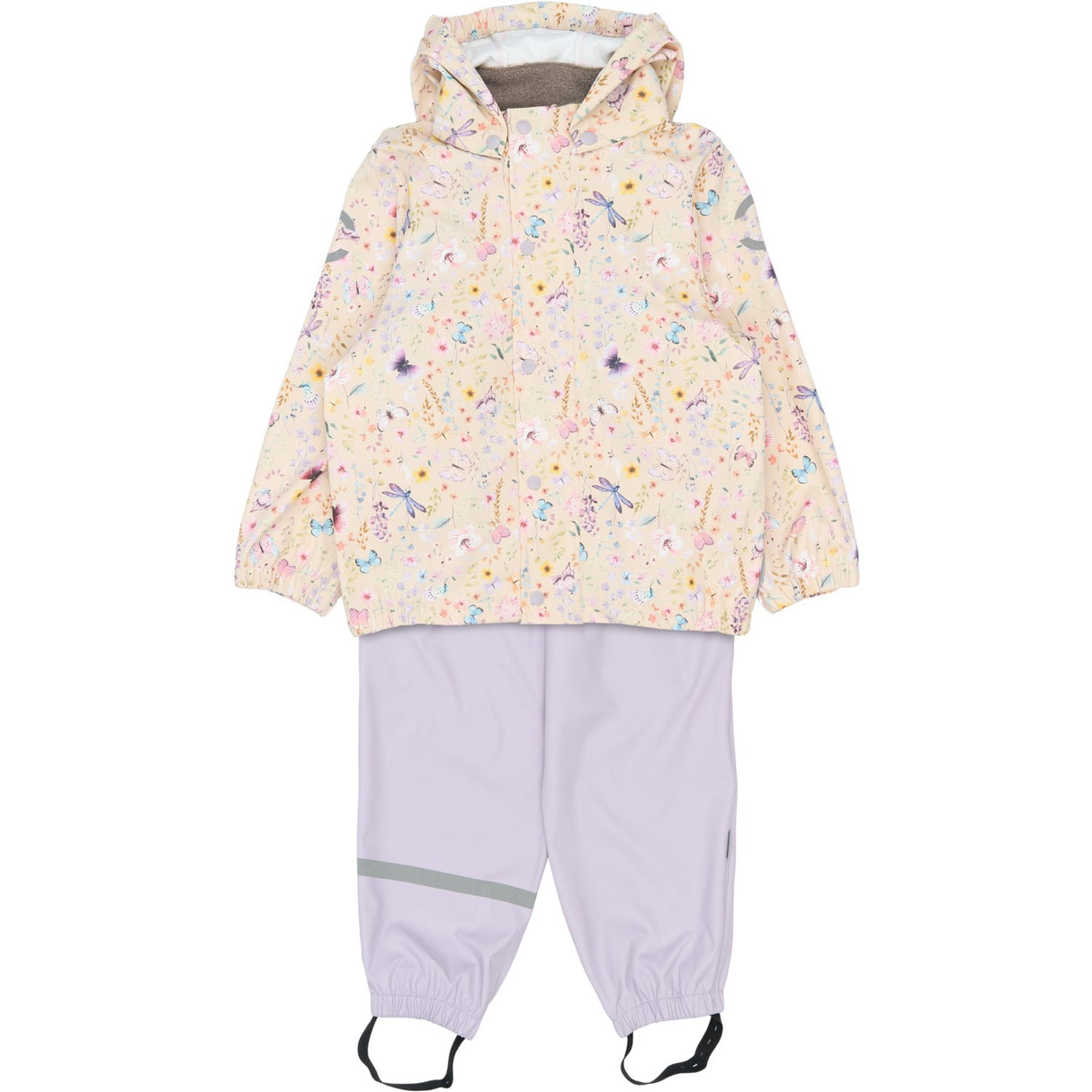 Mikk-Line Butterfly AOP Pu Rain Sæt AOP