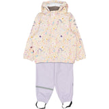 Mikk-Line Butterfly AOP Pu Rain Sæt AOP