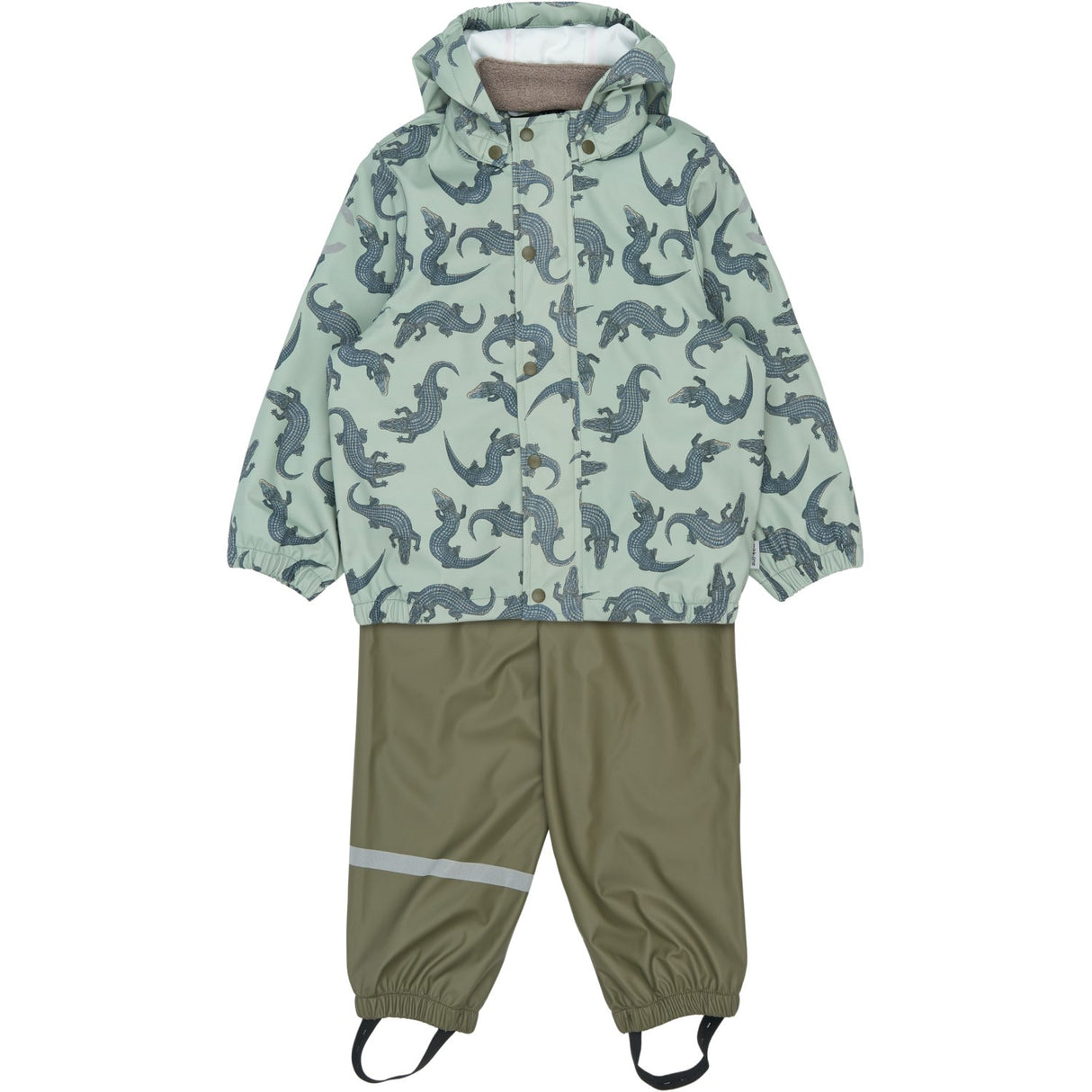 Mikk-Line Croco AOP Pu Rain Sæt AOP