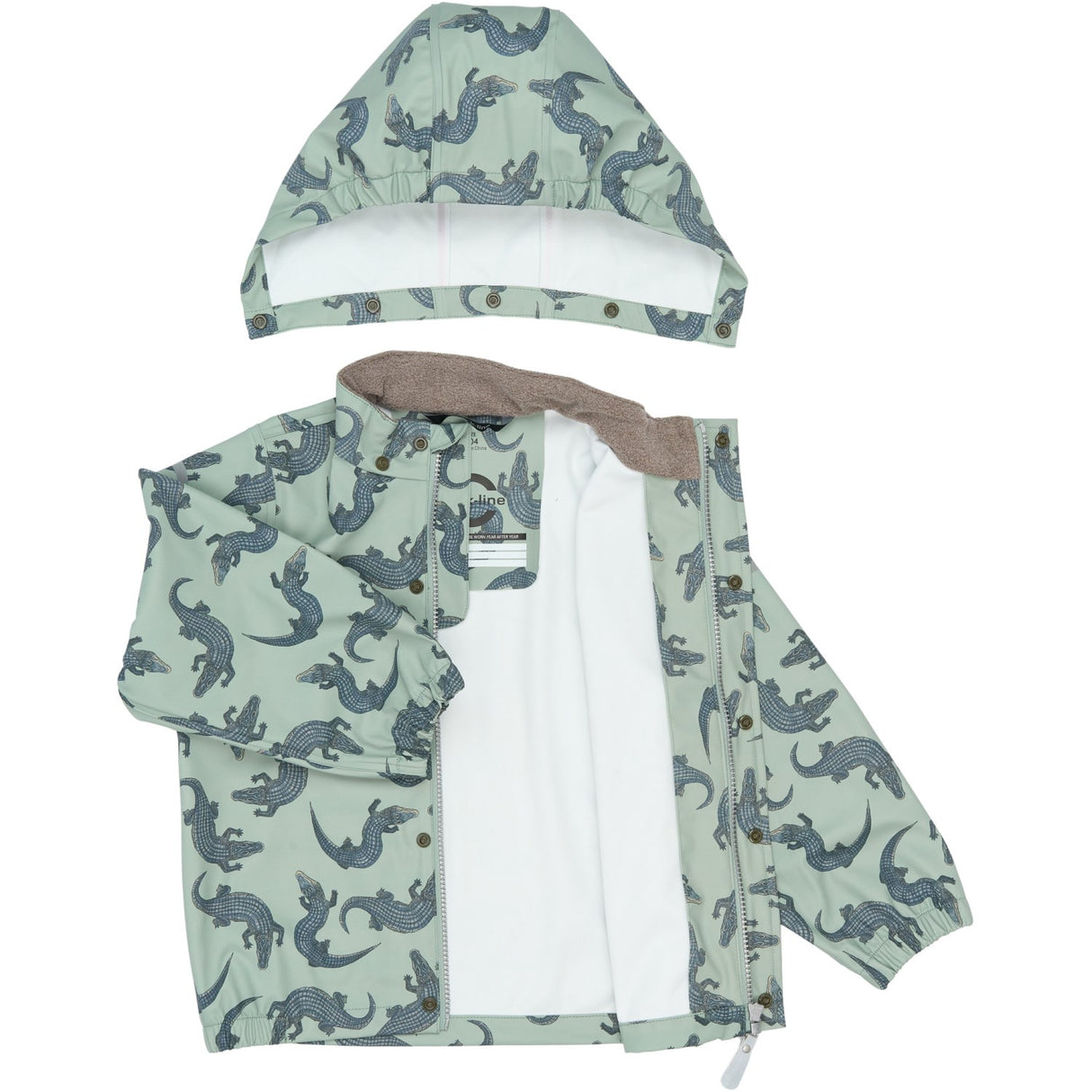 Mikk-Line Croco AOP Pu Rain Sæt AOP