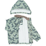 Mikk-Line Croco AOP Pu Rain Sæt AOP