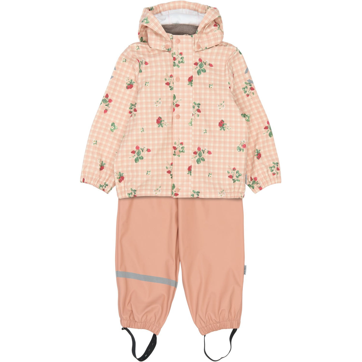 Mikk-Line Strawberry AOP Pu Rain Sæt AOP