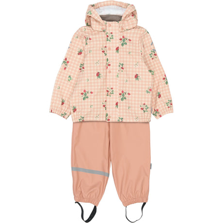 Mikk-Line Strawberry AOP Pu Rain Sæt AOP