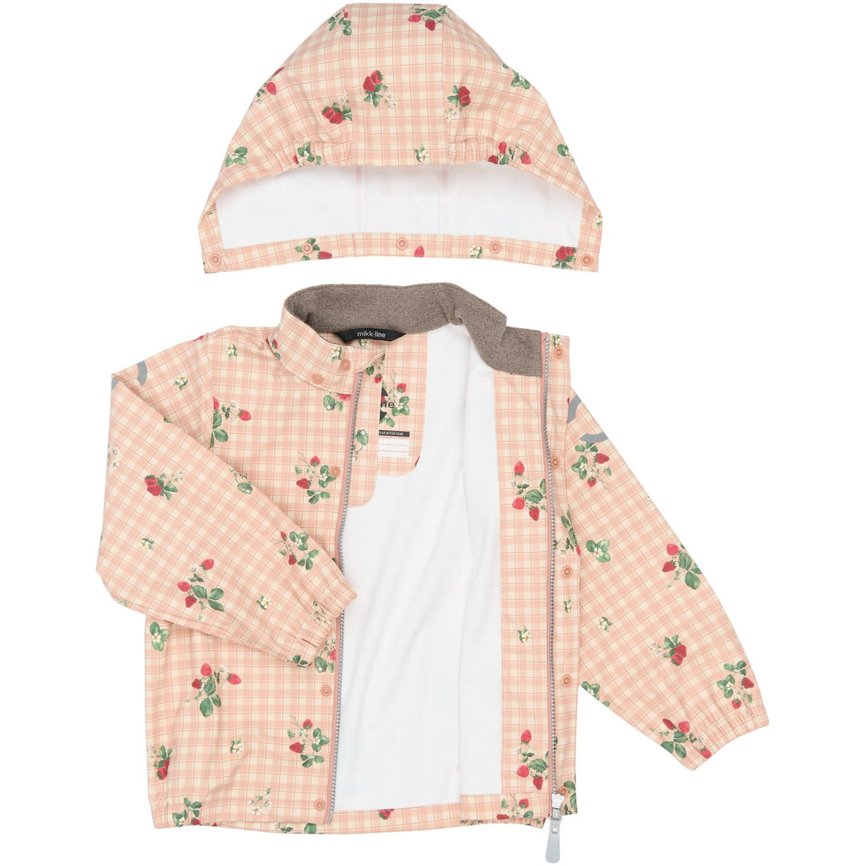 Mikk-Line Strawberry AOP Pu Rain Sæt AOP