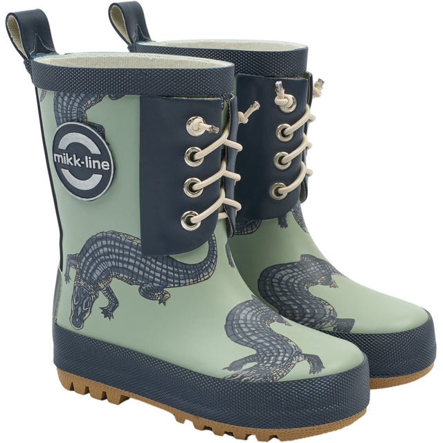 Mikk-Line Croco AOP Gummistøvler AOP