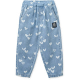 LIEWOOD Sweethearts / Light Blue Denim Borris Printed Denim Bukser