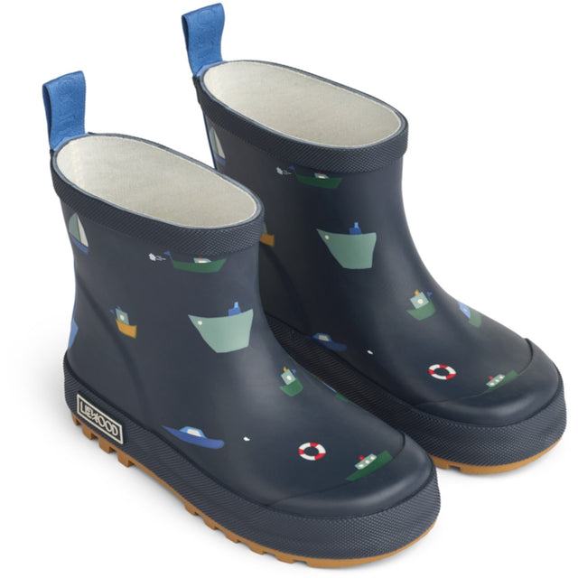 LIEWOOD Sailing / Classic Navy Tekla Printed Gummistøvler
