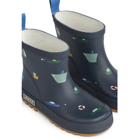 LIEWOOD Sailing / Classic Navy Tekla Printed Gummistøvler