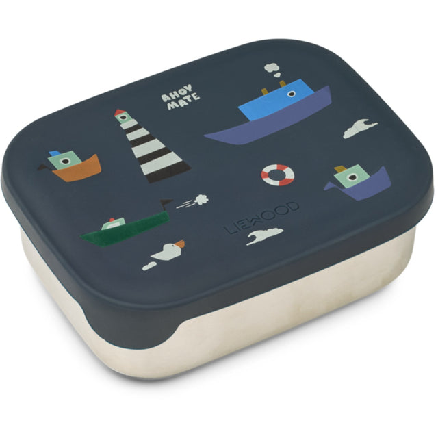 LIEWOOD Sailing / Classic Navy Arthur Printed Lunchbox