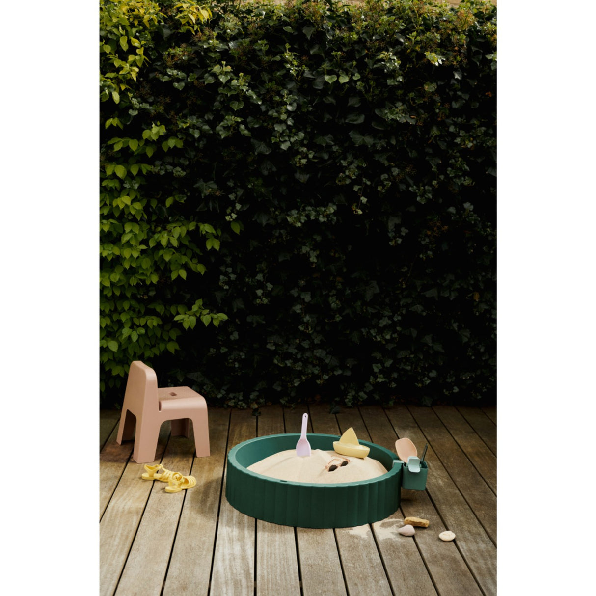LIEWOOD Garden Green / Sandy Saul Sandpit