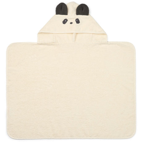 LIEWOOD Creme De La Creme Vilas Panda Baby Hooded Håndklæde