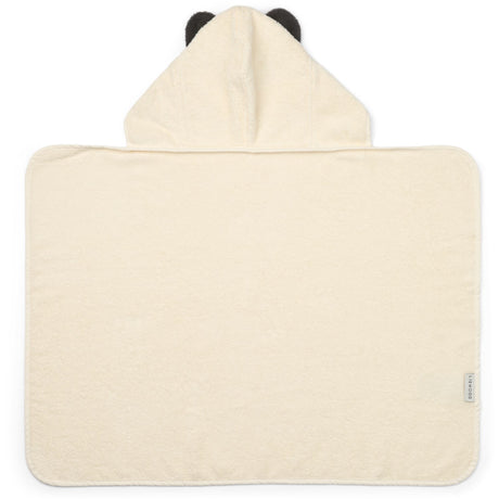LIEWOOD Creme De La Creme Vilas Panda Baby Hooded Håndklæde
