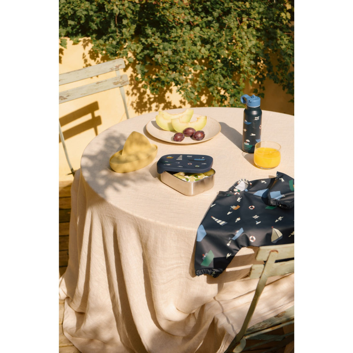 LIEWOOD Sailing / Classic Navy Merle Printed Cape Hagesmæk