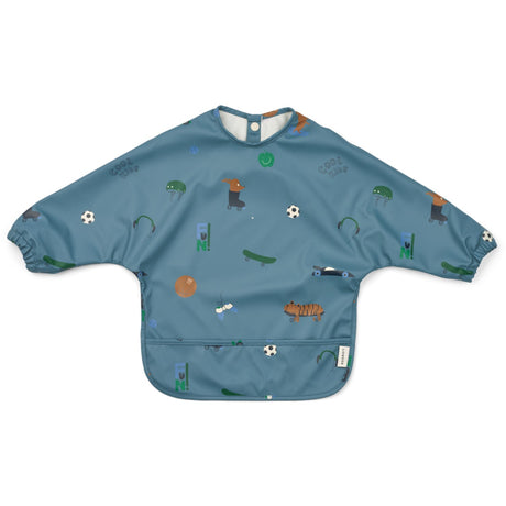 LIEWOOD Fun / Beach Blue Merle Printed Cape Hagesmæk