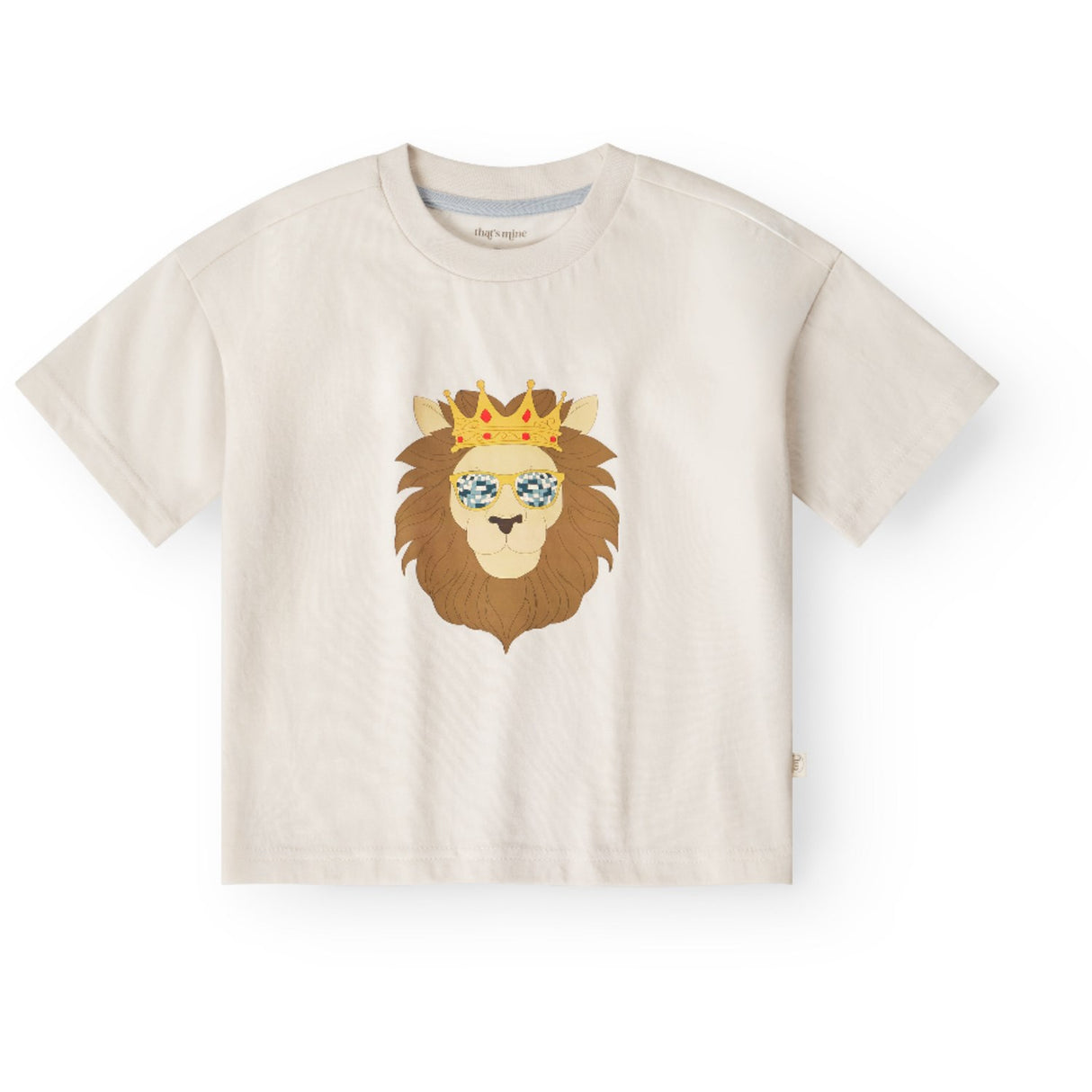 That's Mine Lion Head Vilde Oversized T-Shirt