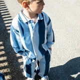 That's Mine Multi Stripe Victor Polo Skjorte