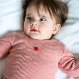 That's Mine Rose Blush Signe Bodystocking