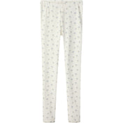 Lil'Atelier Coconut Milk Bell Flower Nmfgayo Sag Slim Leggings Lil