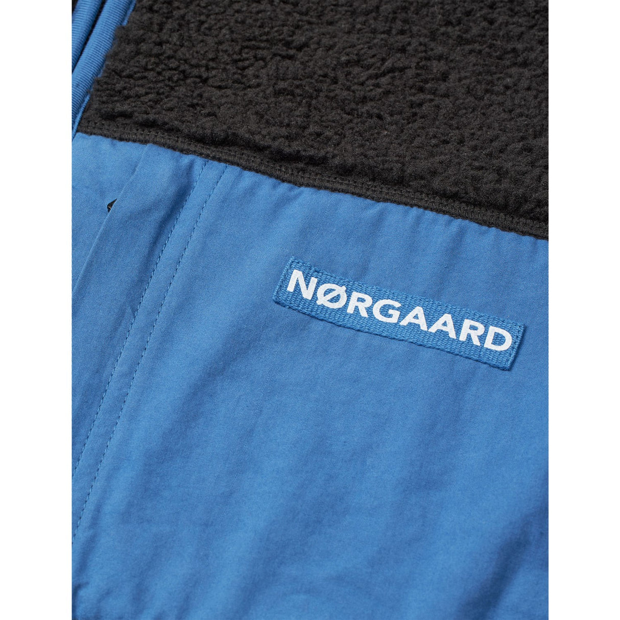 Mads Nørgaard Jet Black Bamse Fleece Jeffo Jakke