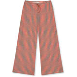 Mads Nørgaard Fiery Red/Vanilla Ice 2X2 Bomuld Stripe Verona Bukser