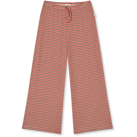 Mads Nørgaard Fiery Red/Vanilla Ice 2X2 Bomuld Stripe Verona Bukser