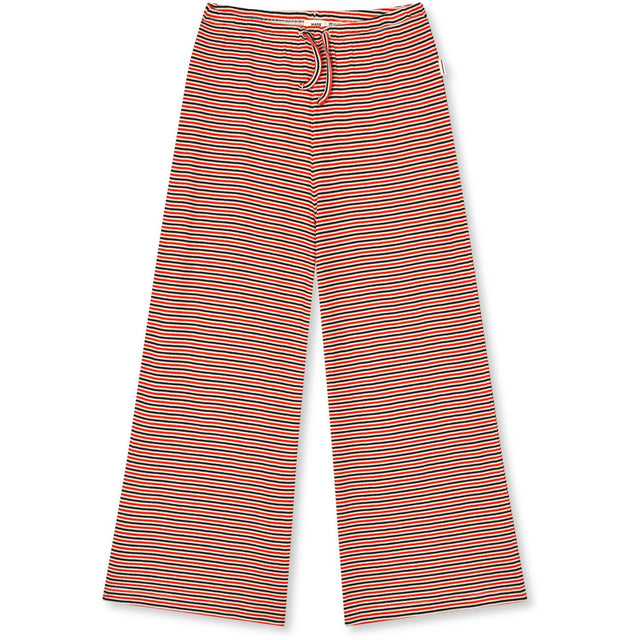 Mads Nørgaard Fiery Red/Vanilla Ice 2X2 Bomuld Stripe Verona Bukser