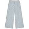 Mads Nørgaard Vanilla Ice/Bright Cobalt 2X2 Bomuld Stripe Verona Bukser