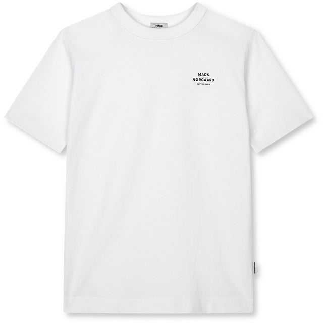 Mads Nørgaard White Bomuld Jersey Theo Tee
