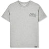 Mads Nørgaard Grey Melange Printed Tee Thorlino Logo Tee