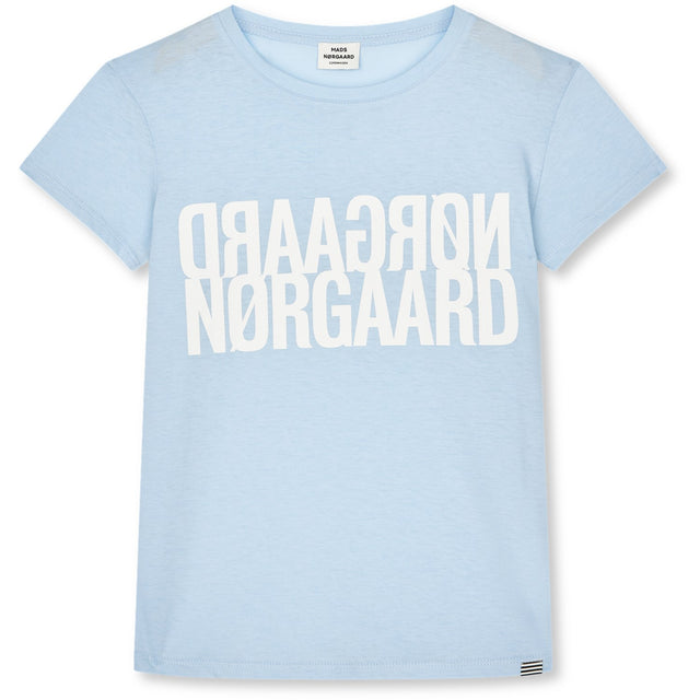 Mads Nørgaard Cashmere Blue Single Bomuld Tuvina Tee
