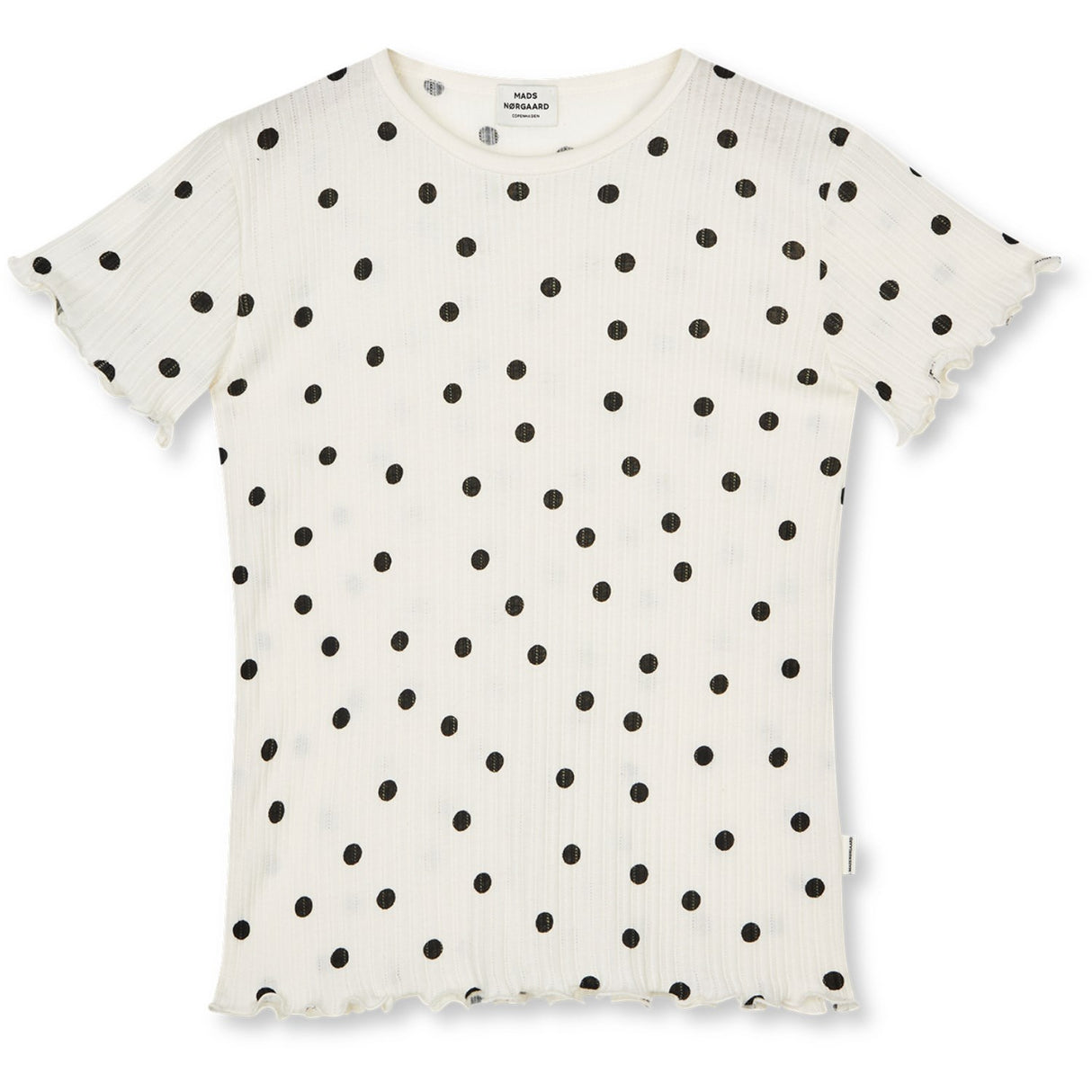 Mads Nørgaard Dot Aop Vanilla Ice Pointella Trixina Tee Aop
