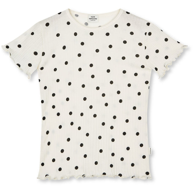 Mads Nørgaard Dot Aop Vanilla Ice Pointella Trixina Tee Aop