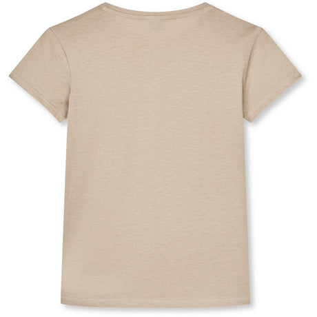Mads Nørgaard Plaza Taupe Single Bomuld Tuvina Mini Spejl Tee