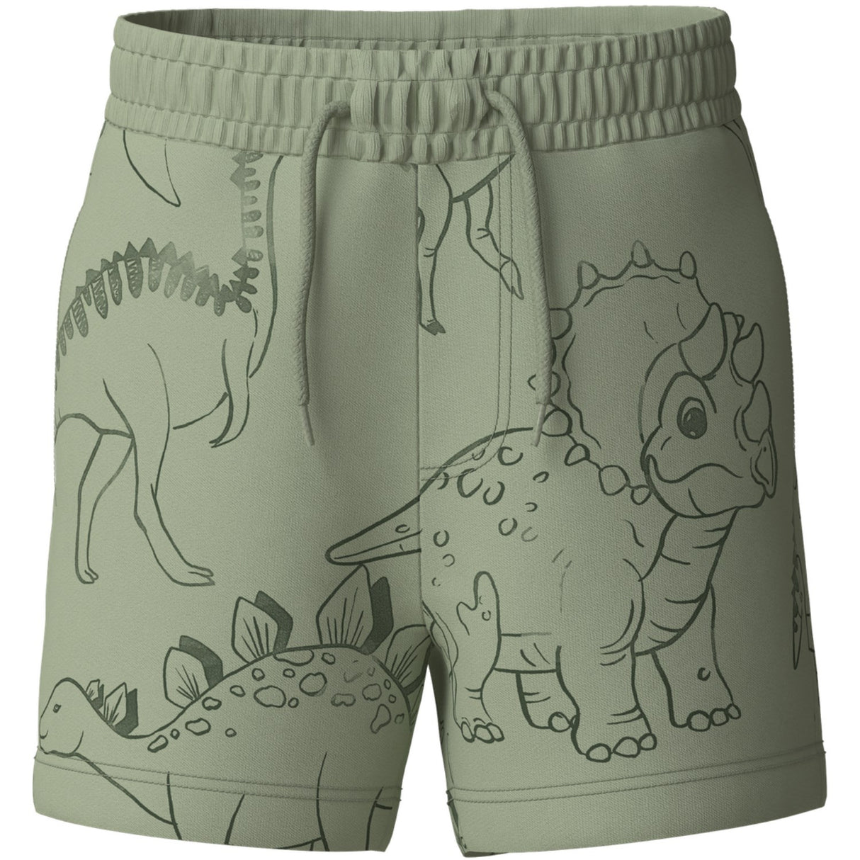Name It Swamp Nmmhino Nreg Swe Shorts Bru