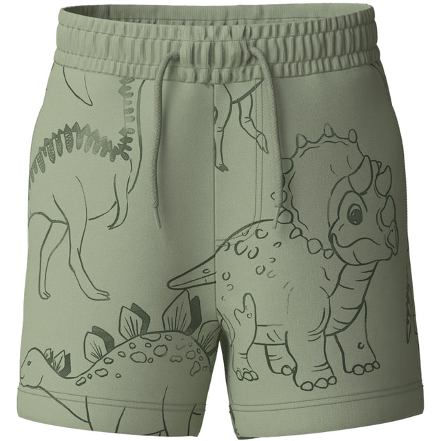 Name It Swamp Nmmhino Nreg Swe Shorts Bru
