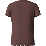 Name It Marron Nmfhanilia Ss Xsl Top
