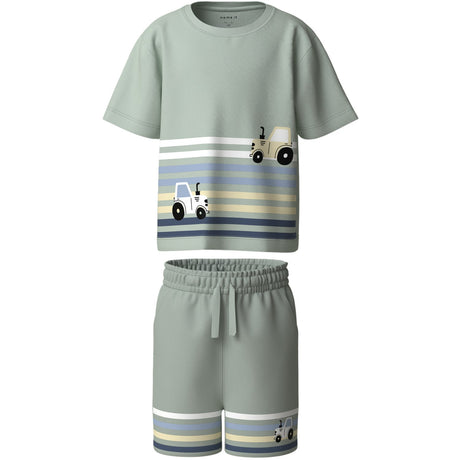 Name It Pale Aqua Nmmhectors Shorts Sæt